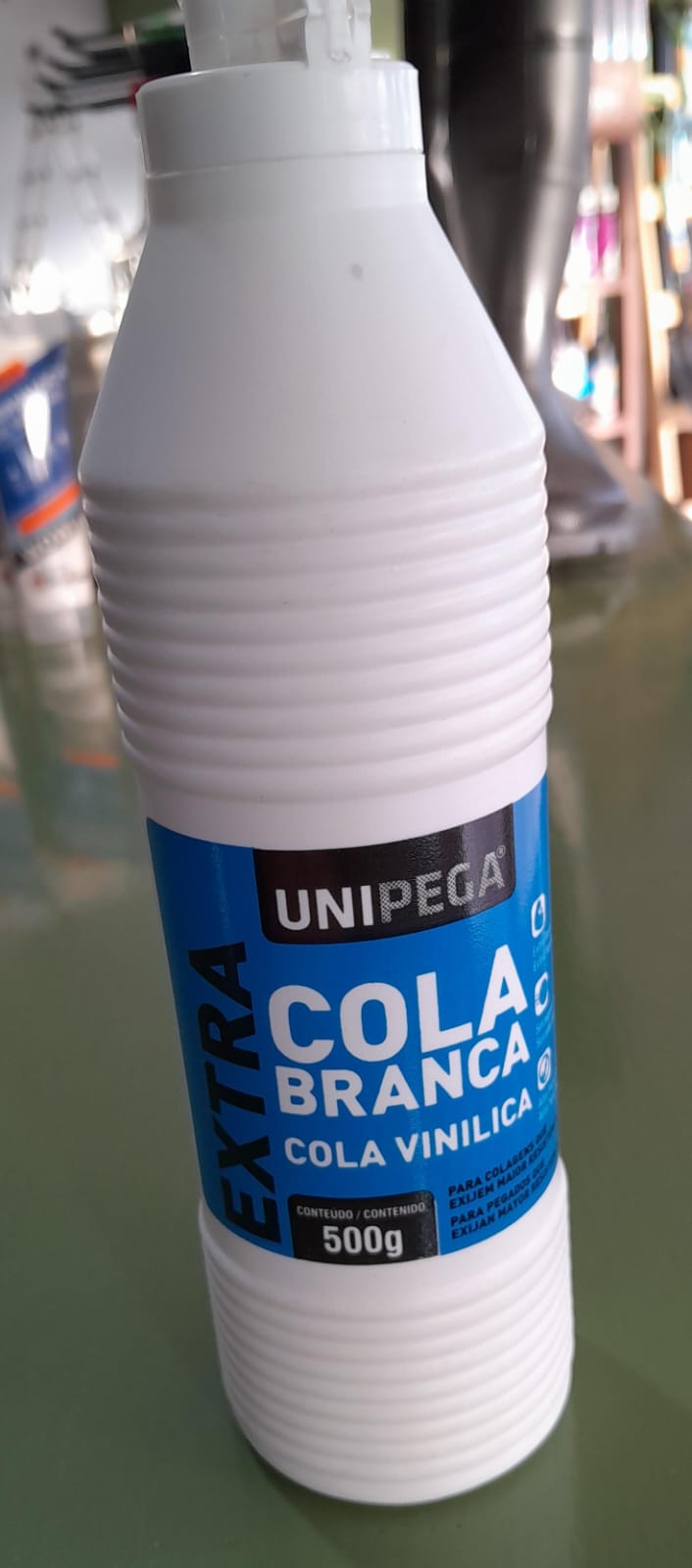 COLA VINILICA EXTRA BLANCA UNIPEGA 500ml