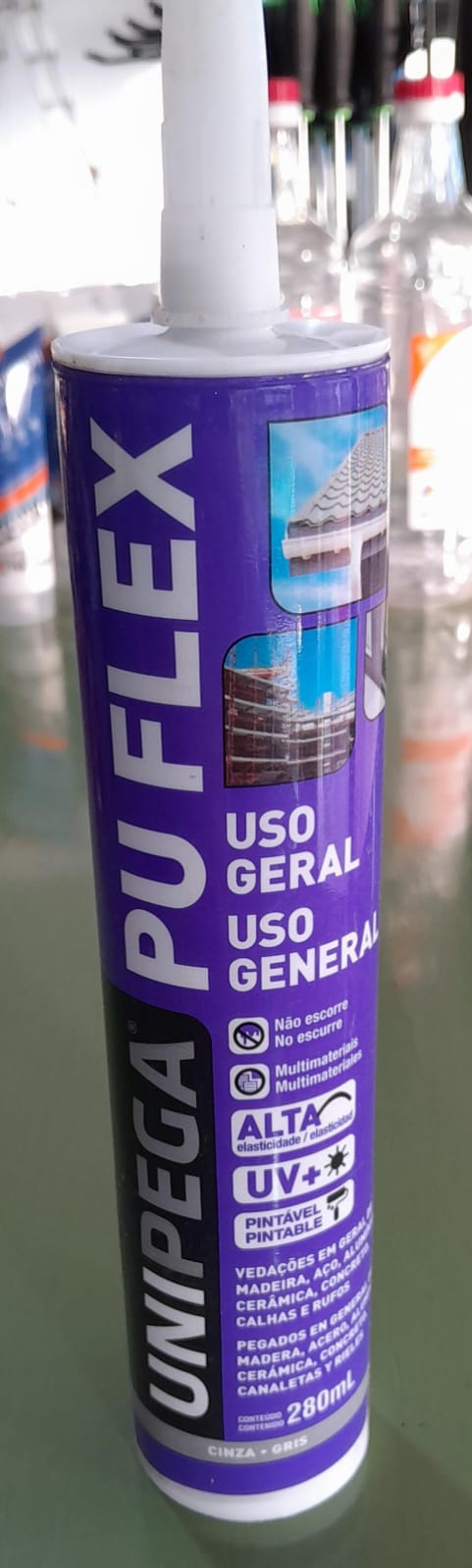 POLIURETANO PU FLEX GRIS UNIPEGA 280ml