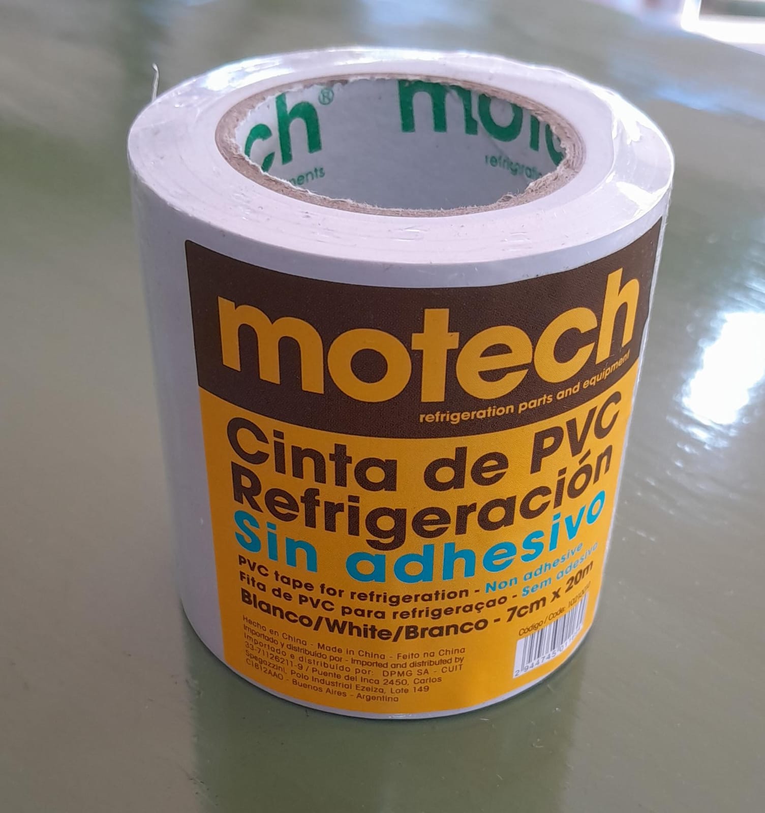 CINTA PVC REFRIGERACION MOTECH S/ADHESIVO