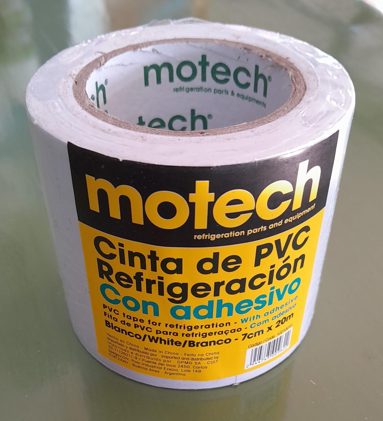 CINTA PVC REFRIGERACION MOTECH C/ADHESIVO