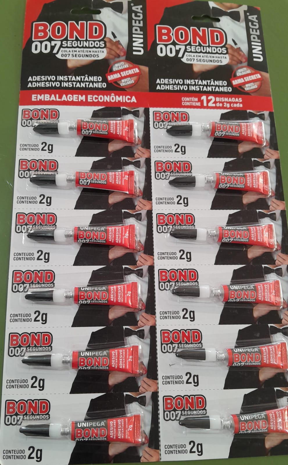 ADHESIVO INST. UNIPEGA BOND 007 2g