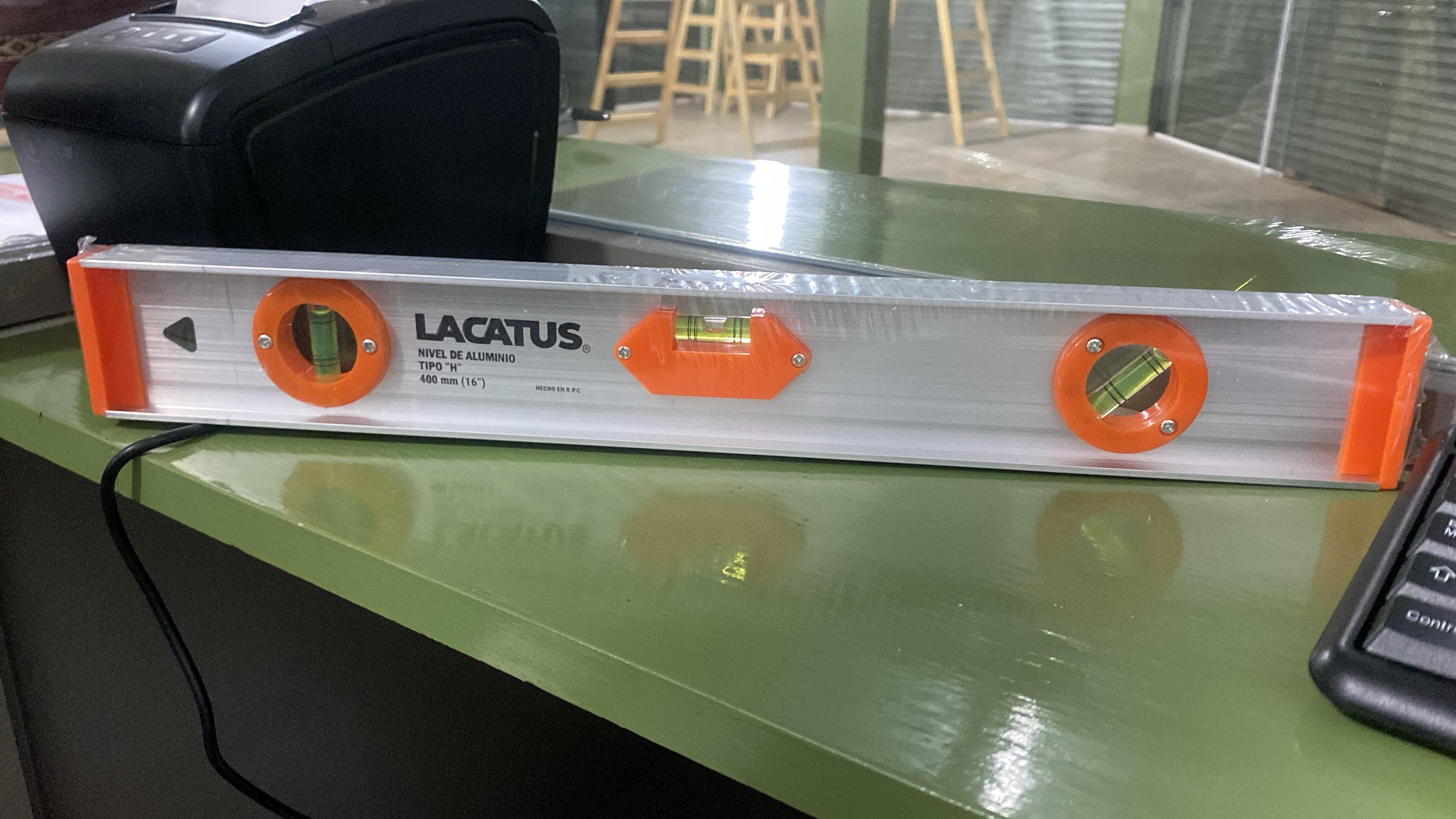 NIVEL ALUMINIO 400MM LACATUS