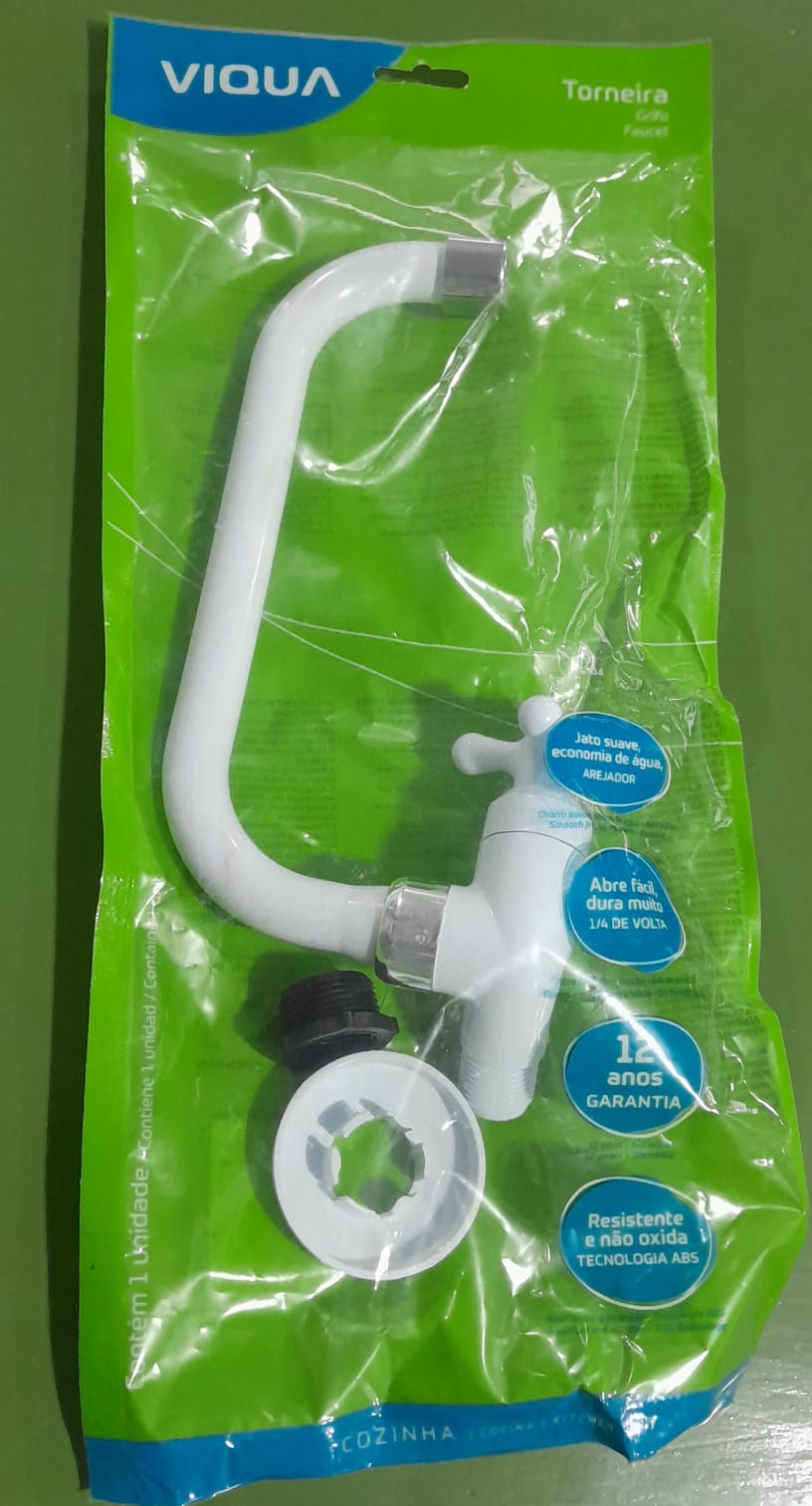 GRIFO COCINA PARED PICO HORIZONTAL VIQUA