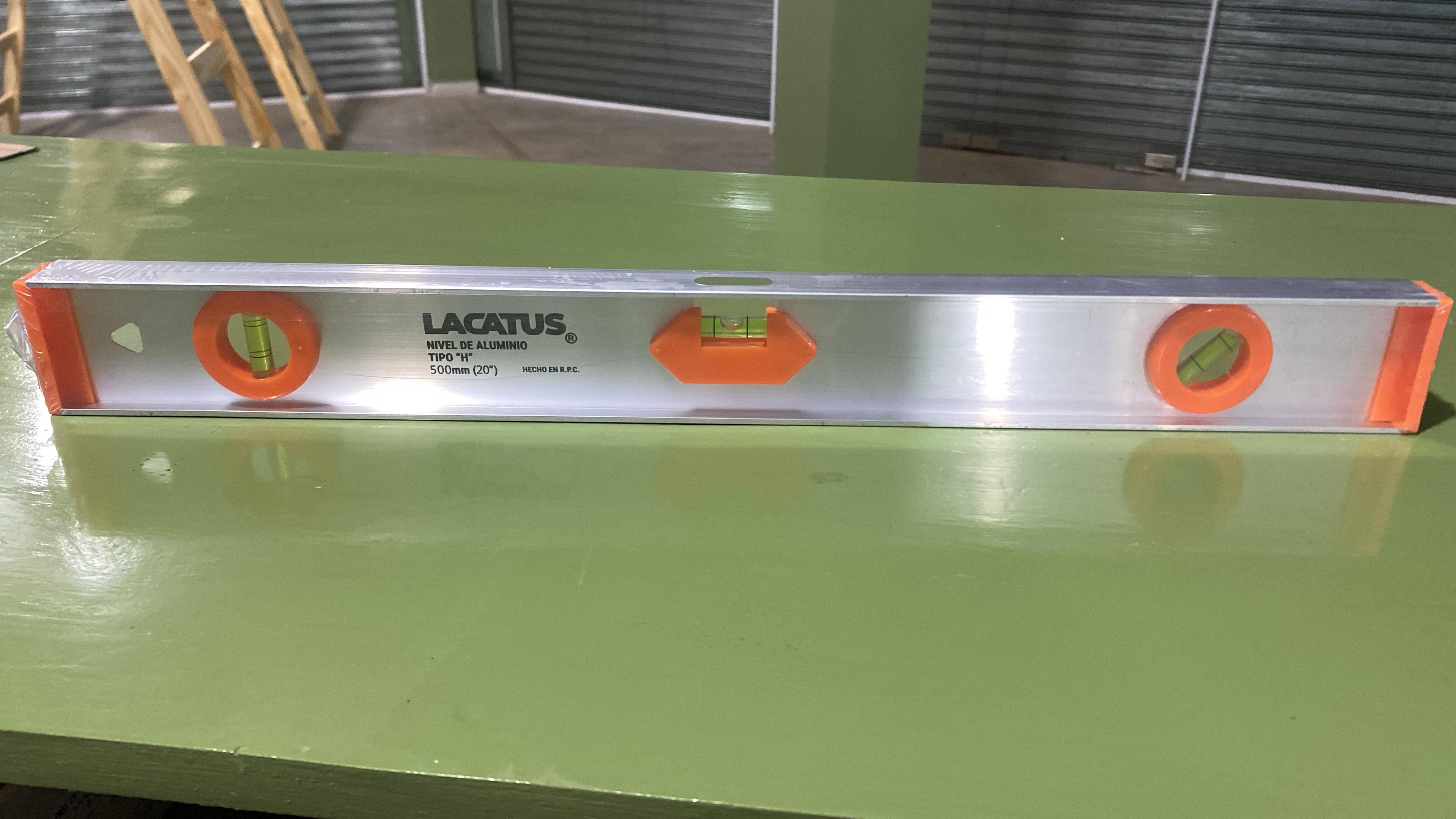 NIVEL  ALUMINIO 500MM LACATUS