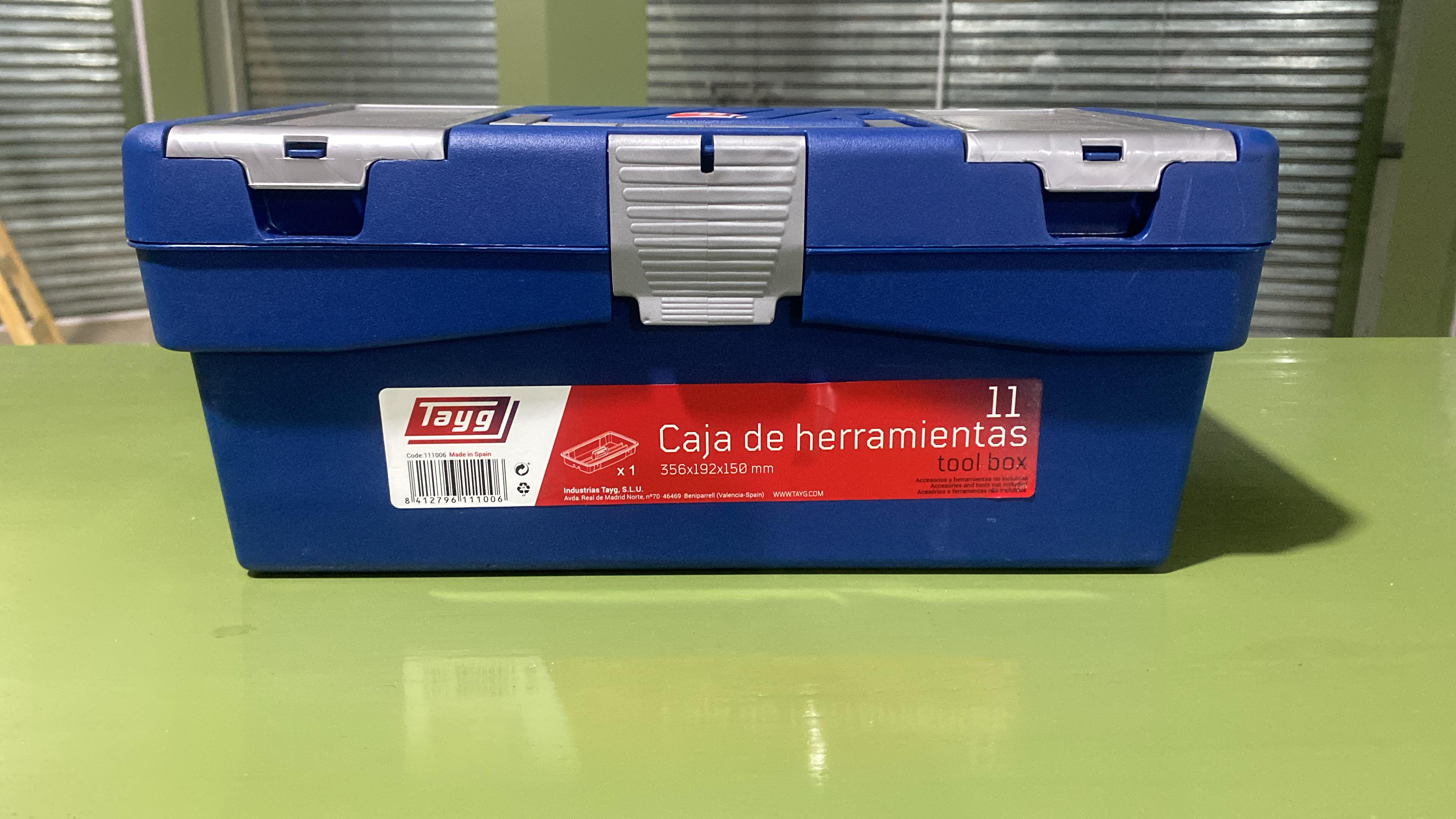 CAJA DE HERRAMIENTAS 356X192X150  MM N11 TAYG