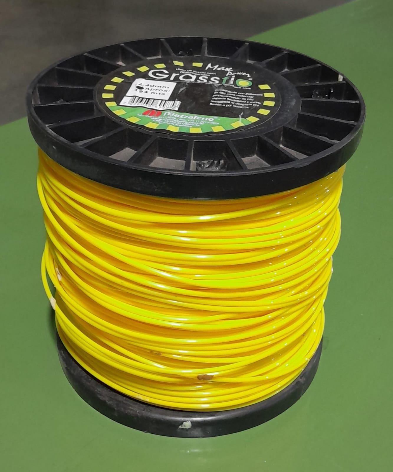 TANZA MAZAFERRO 2.5MM REDONDA  GRASSFIO X MT