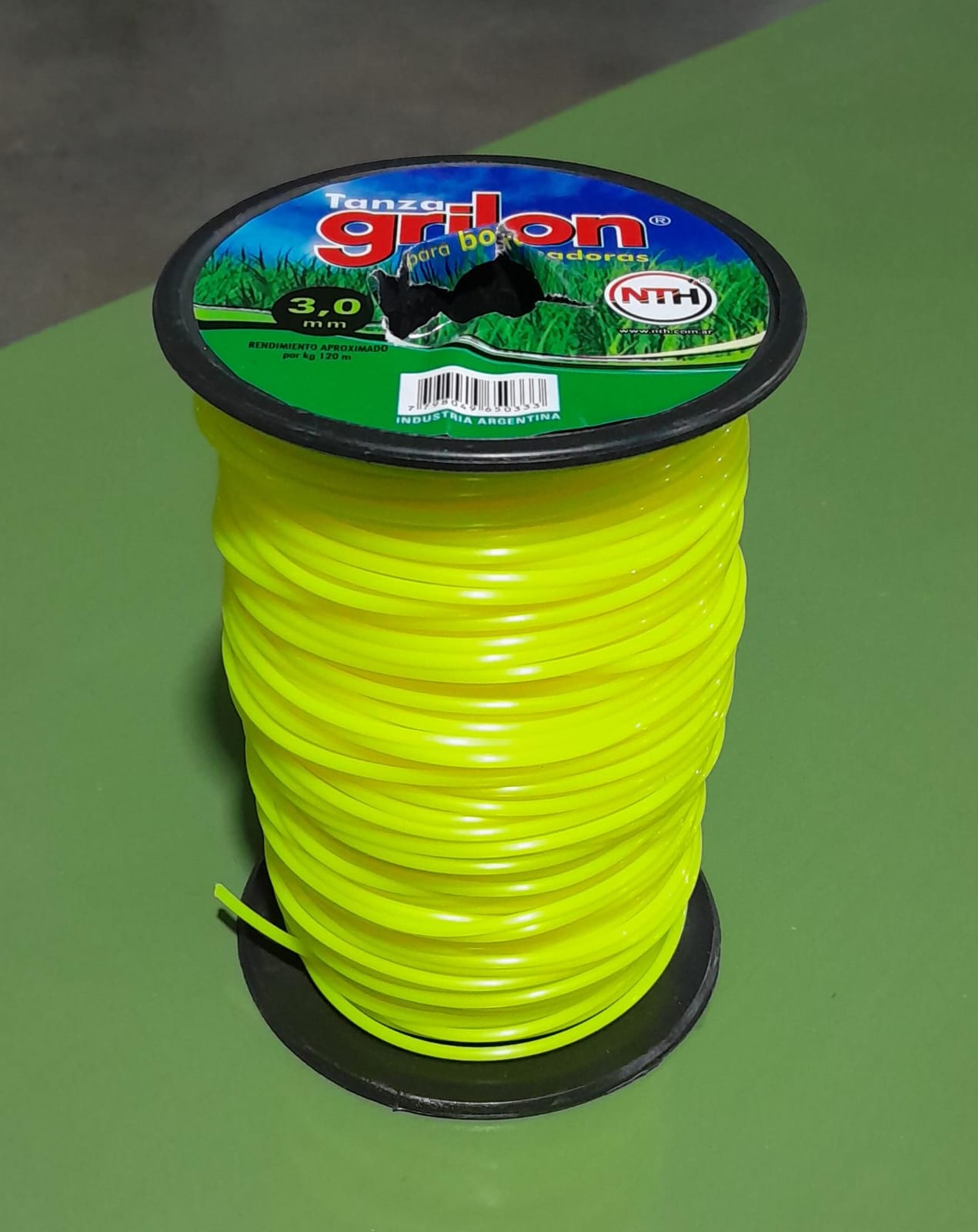 TANZA GRILON 3MM  REDONDA NTH X MT