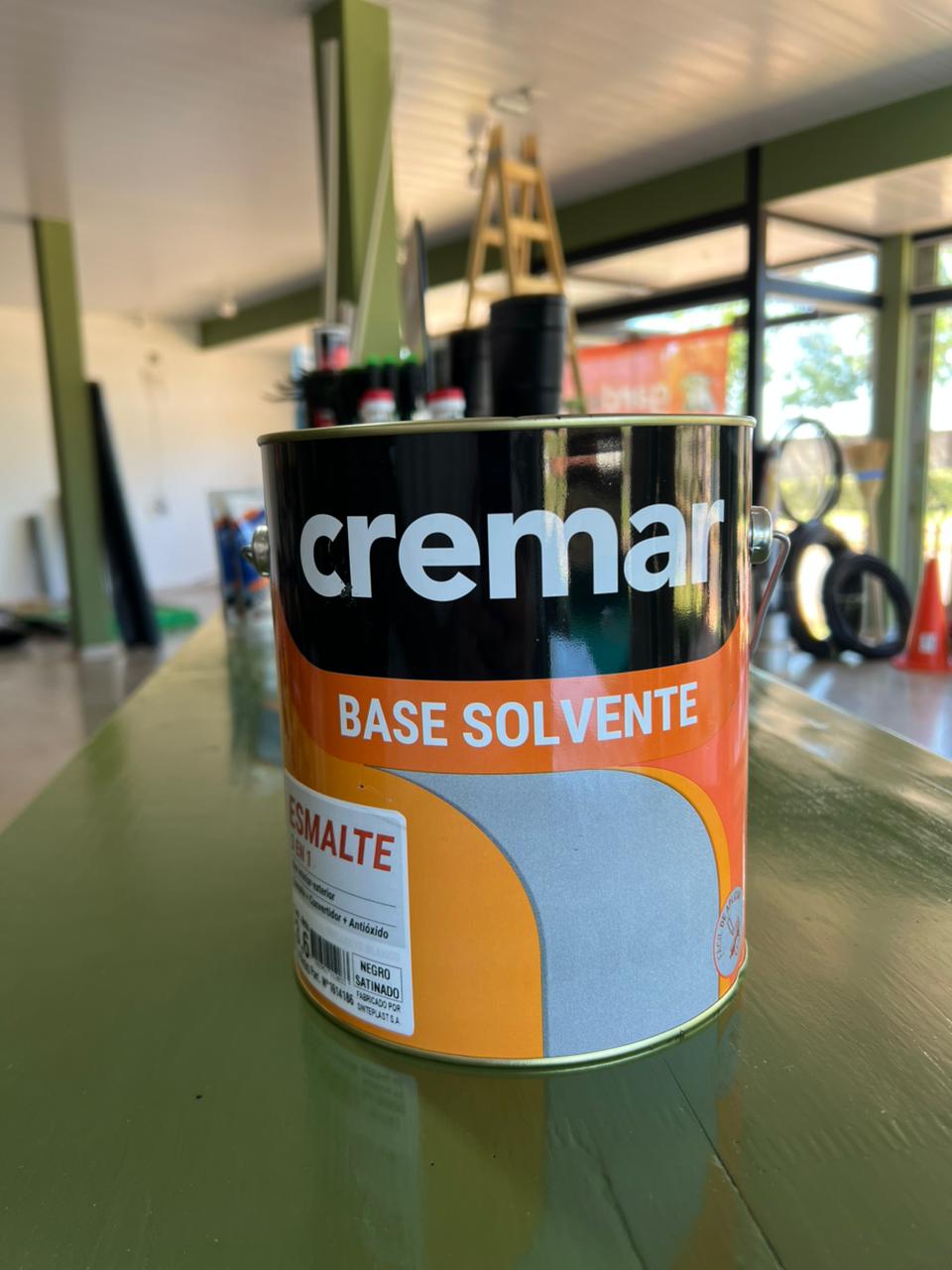 ESM. SINTETICO 3 EN 1 NEGRO SATINADO CREMAR 3.6LT