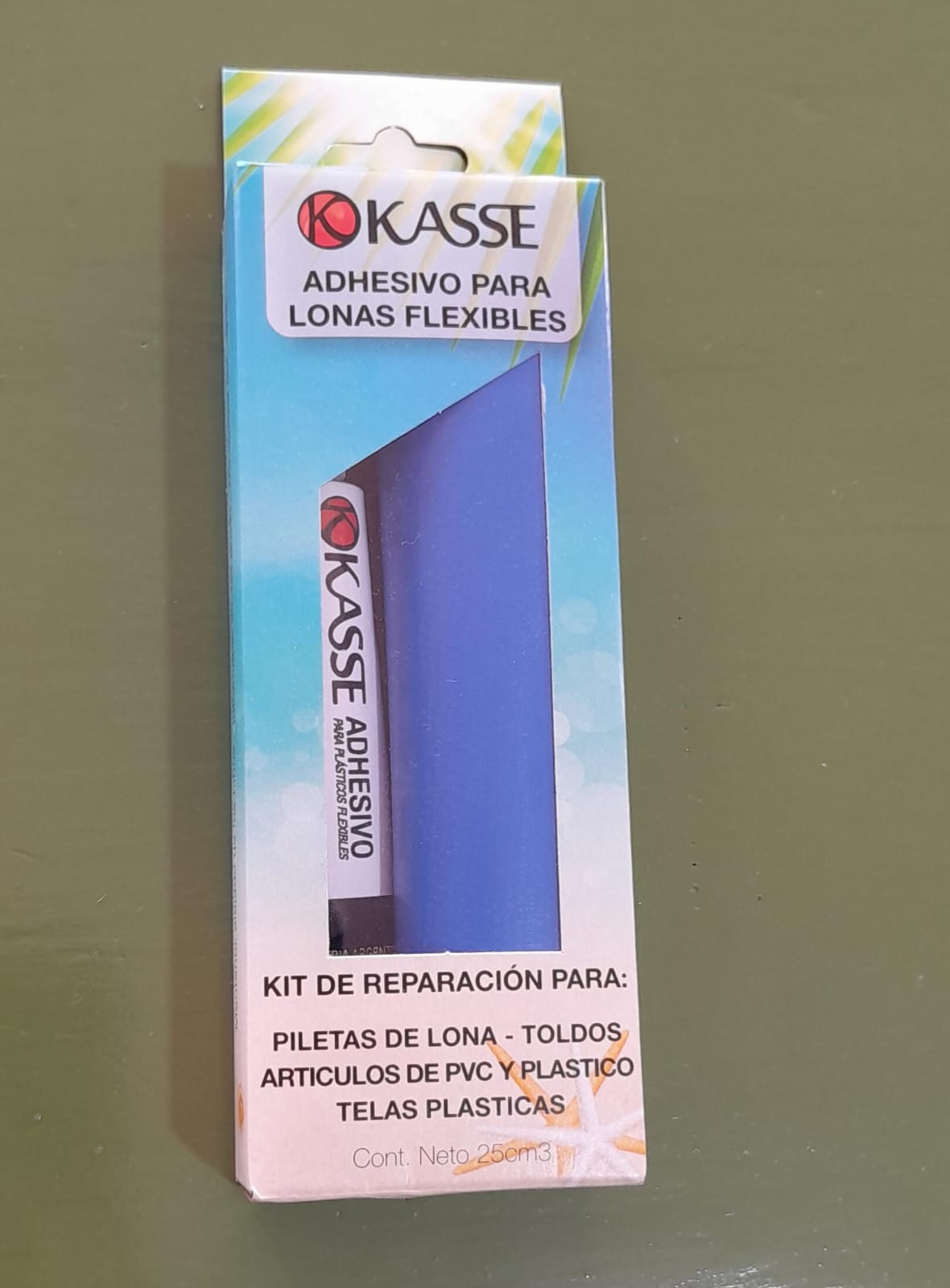 KIT REPARACION PILETA LONA KASSE