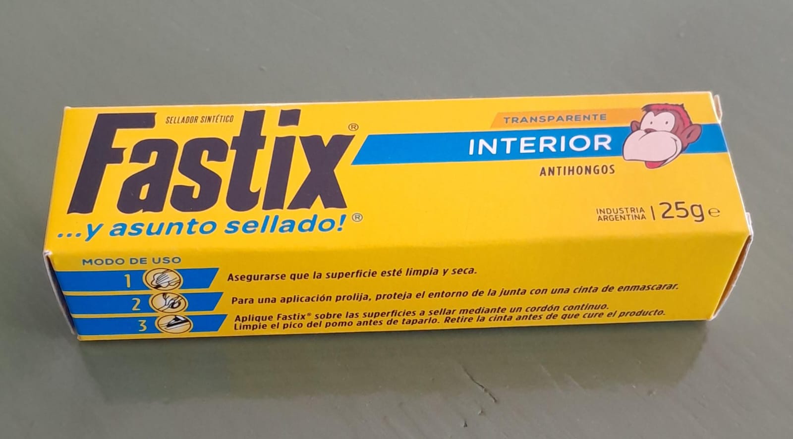 FASTIX INTERIOR TRANSPARENTE 25g