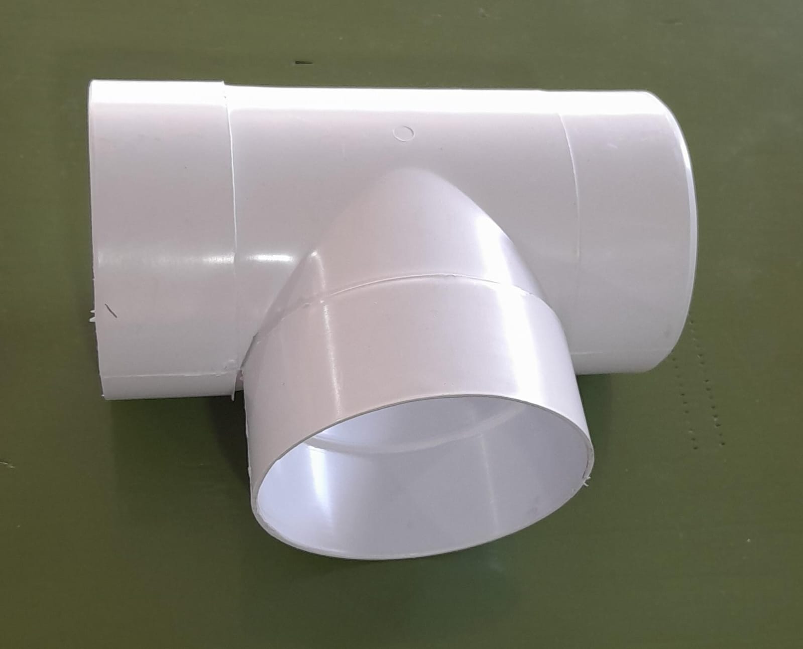 RAMAL PVC A 90º 100X100mm