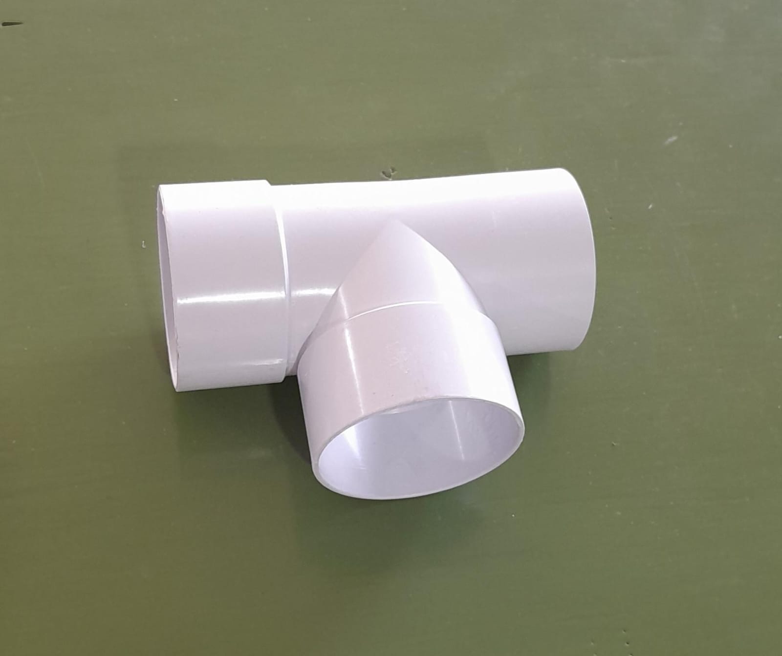 RAMAL PVC A 90º 60X60mm