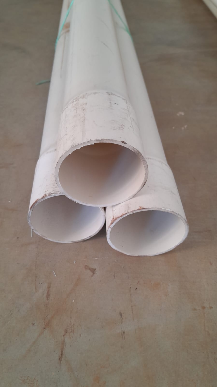 CAÑO PVC REFORZADO 4mt X 60mm