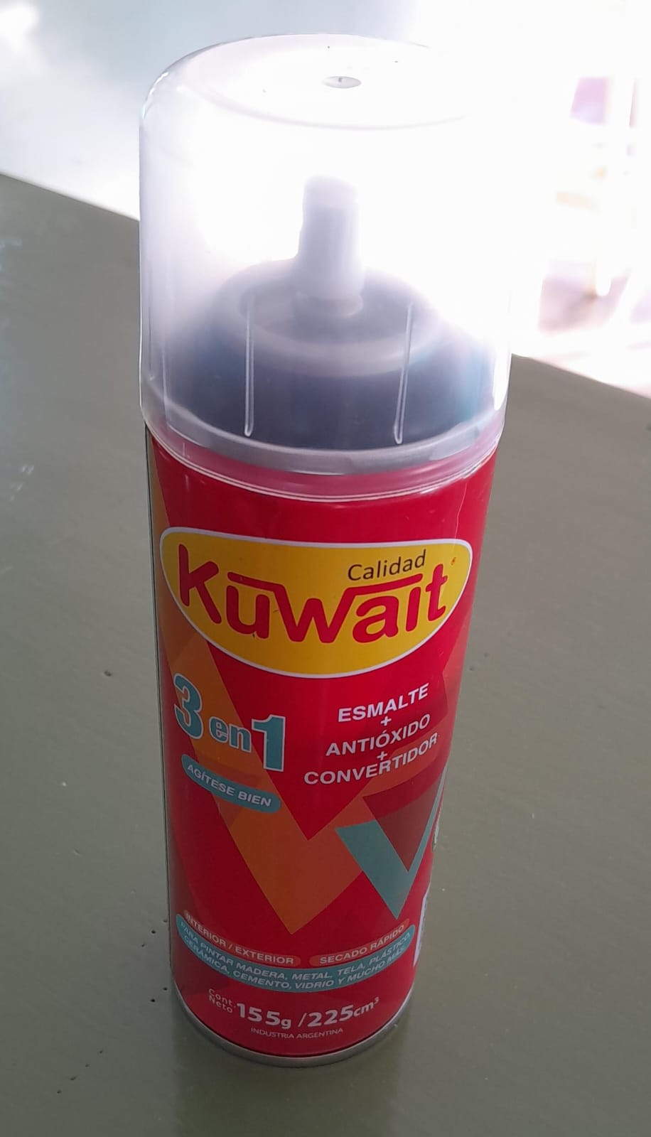 AEROSOL ESM. SINTETICO KUWAIT NEGRO BRILL. 240cc.