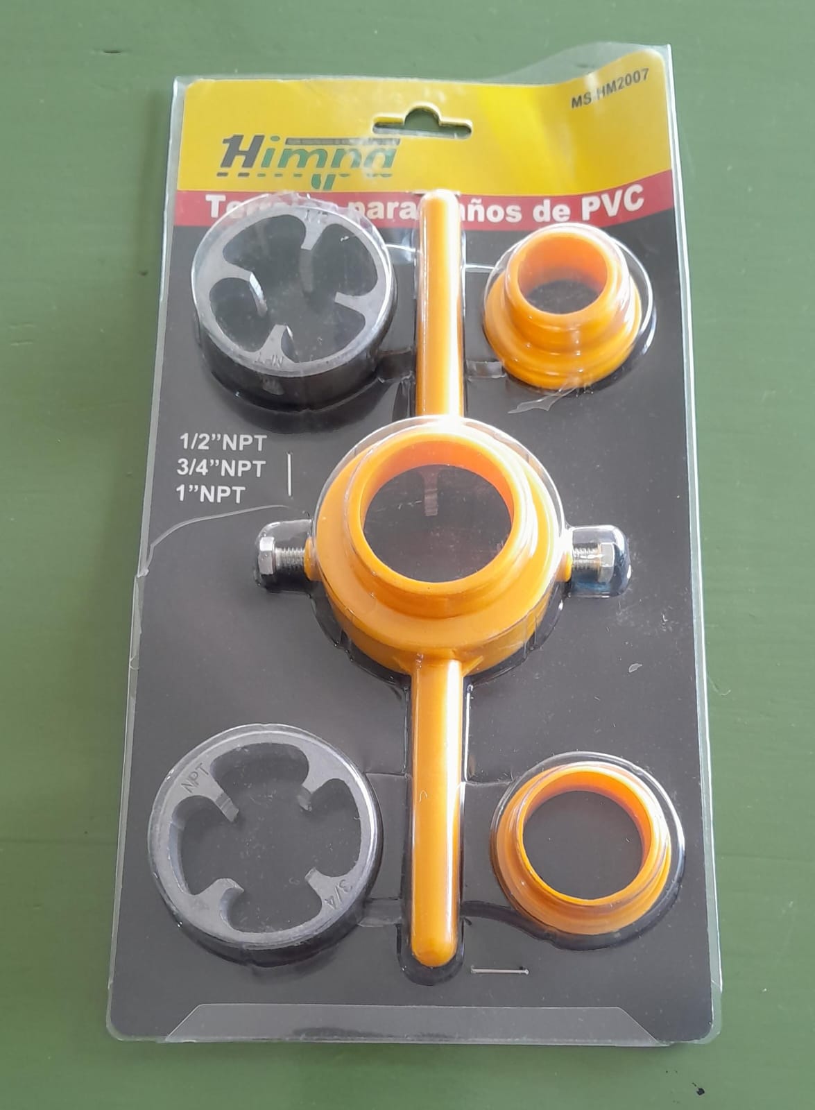 TERRAJAS PARA CAÑO PVC 1/2"3/4"1"