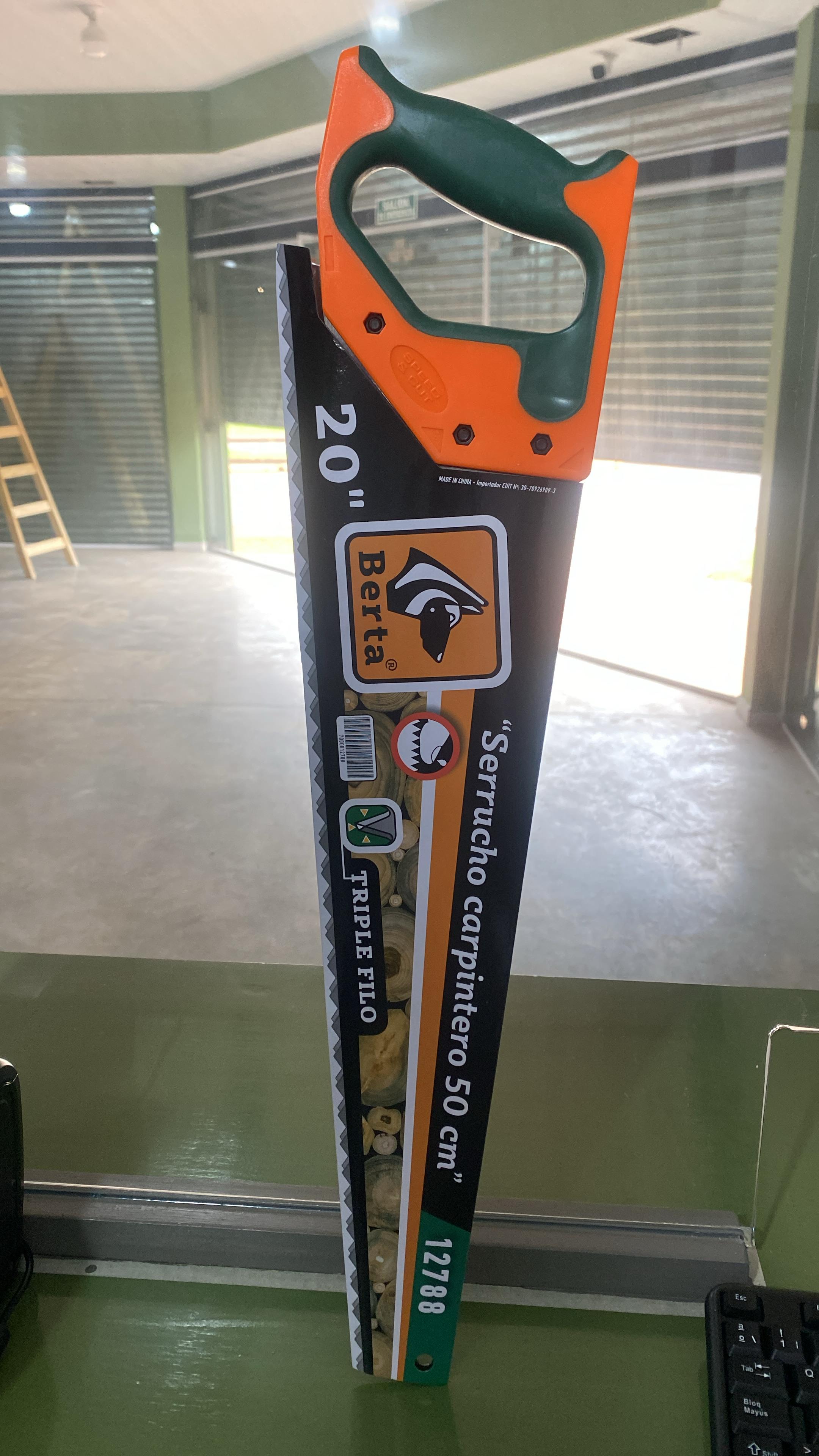 SERRUCHO CARP 50CM TRIPLE FILO BERTA