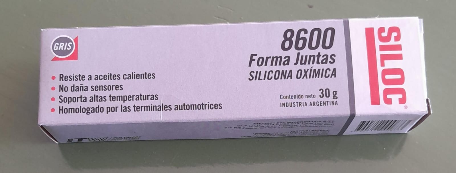 FORMA JUNTAS  8600  SILOC 30g