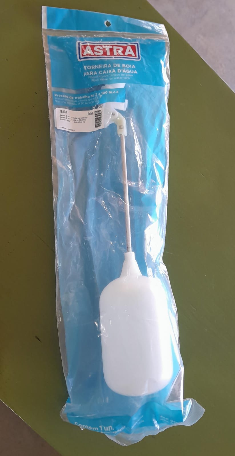 FLOTANTE PARA TANQUE ASTRA 3/4"