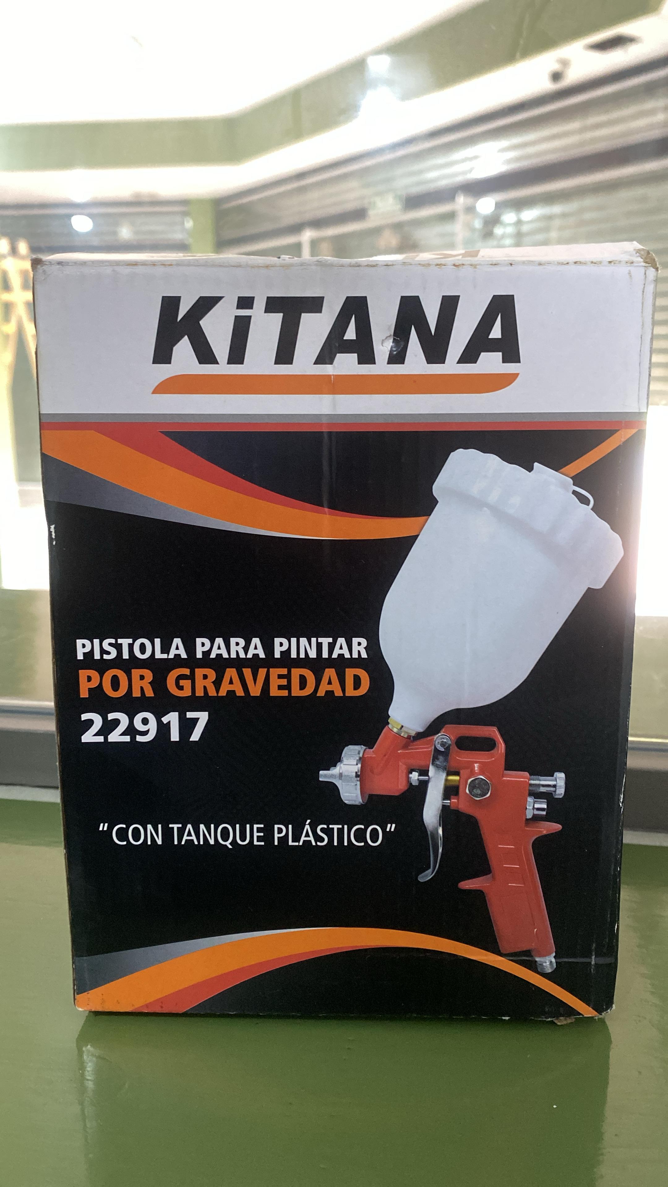 PISTOLA PARA PINTAR BAJA GRAVEDAD PLASTICO KITANA