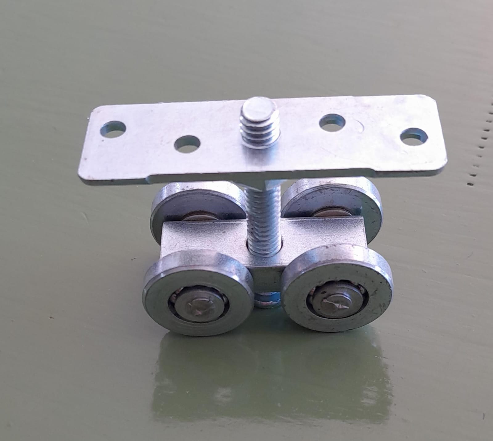 CARRO ACERO 4 RUEDAS X 25mm