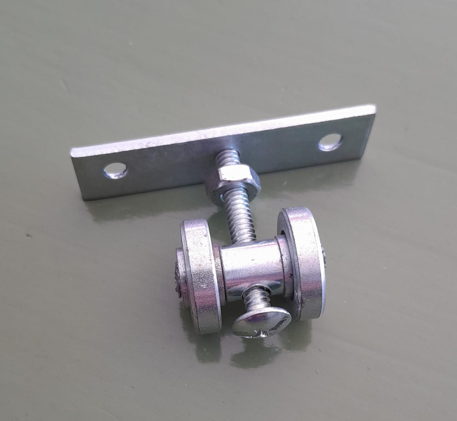 CARRO ACERO 2 RUEDAS X 20mm