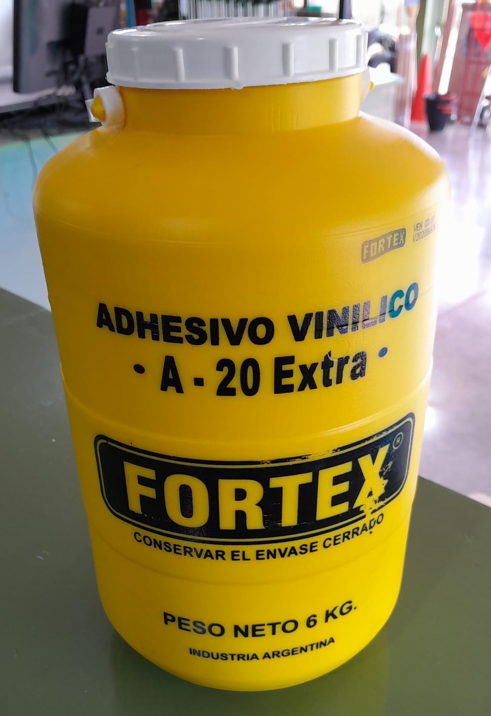 COLA VINILICA FORTEX 6KG