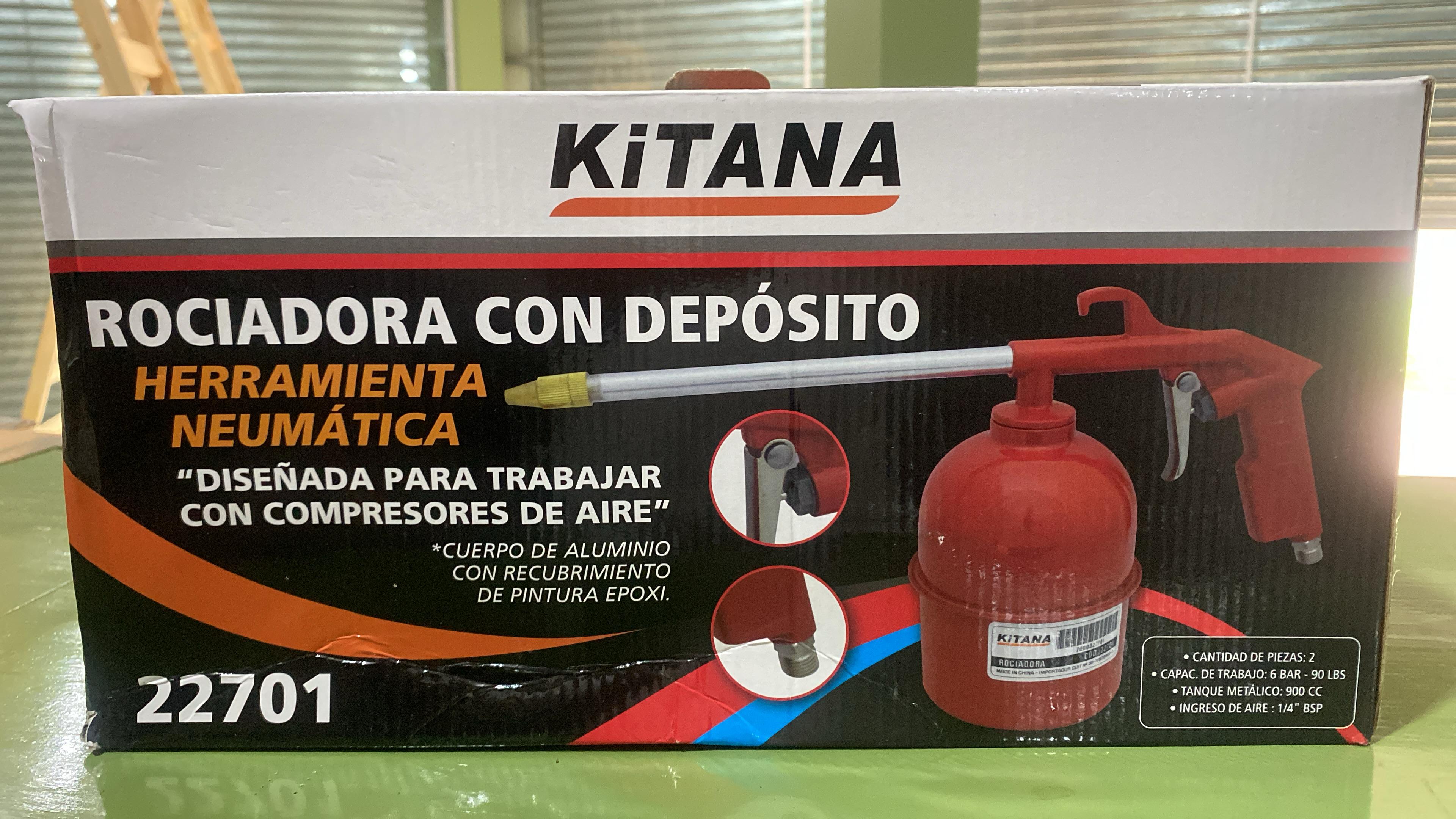 PISTOLA ROCIADORA C/TANQUE 1L KITANA