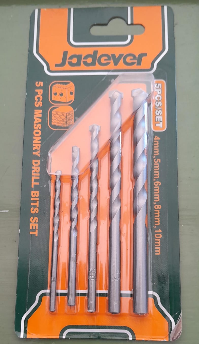 SET MECHAS PARA CONCRETO JADEVER