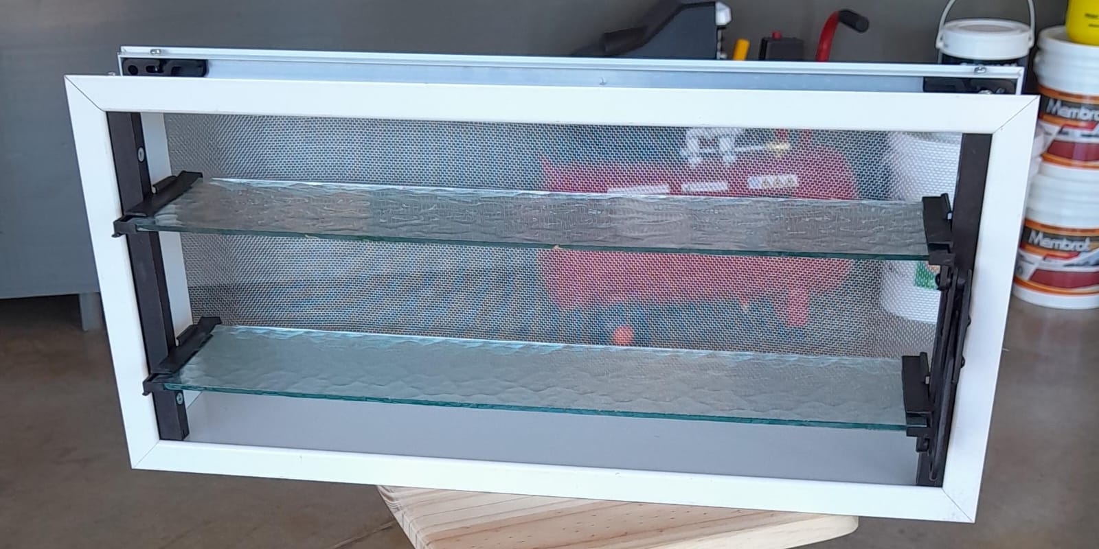 VENTILUZ AIREADOR ALUMINIO C/MOSQ. 25X55CM