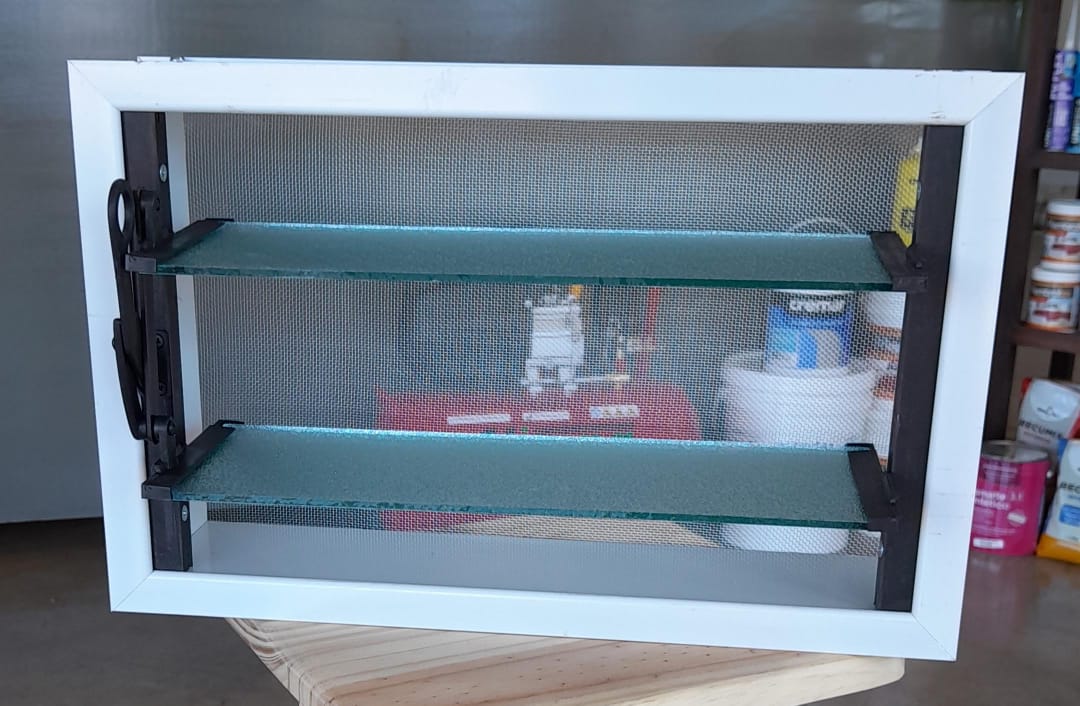 VENTILUZ AIREADOR ALUMINIO C/MOSQ. 25X40CM