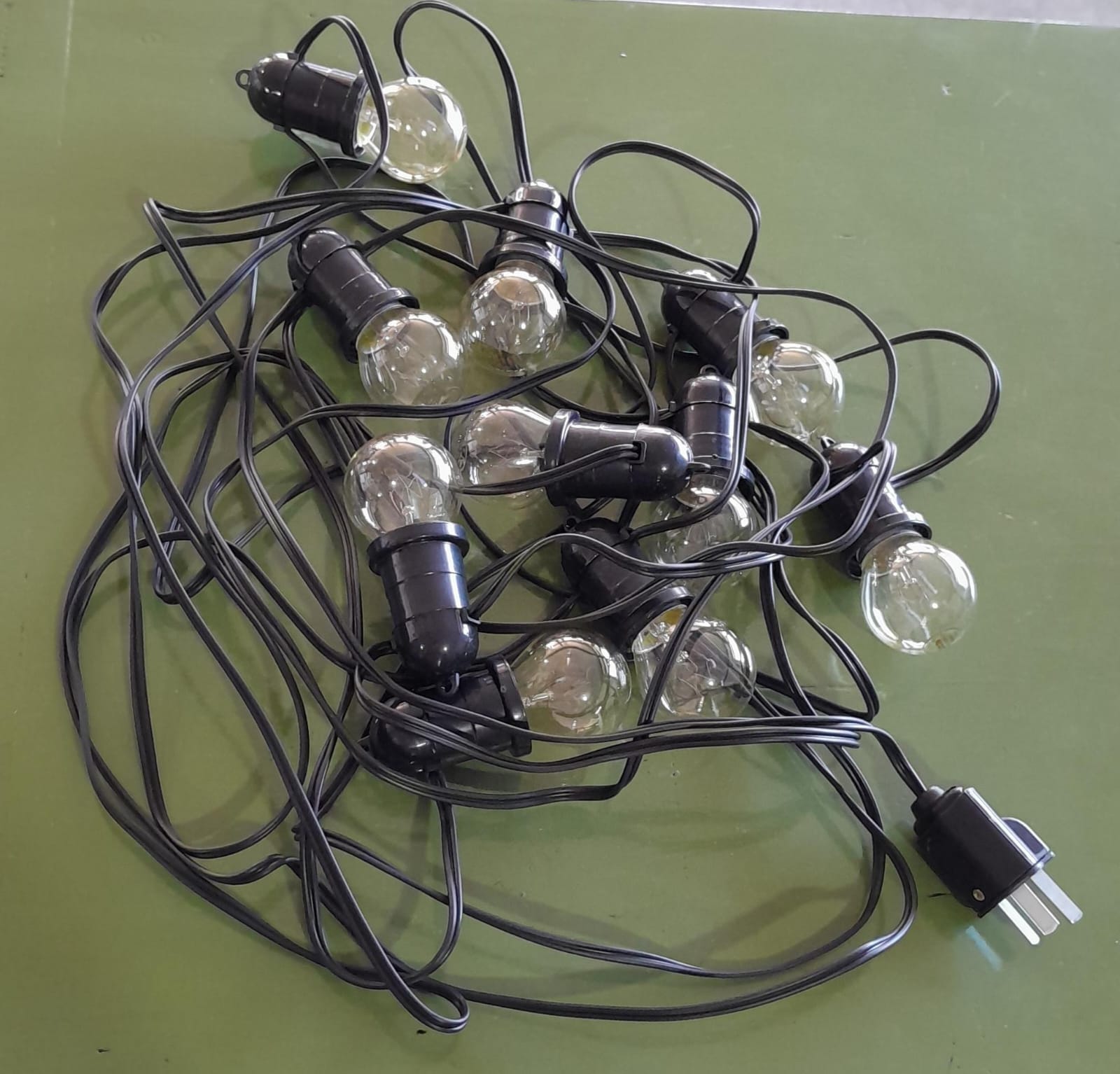 GUIRNALDA CON PORTALAMPARAS 10MT