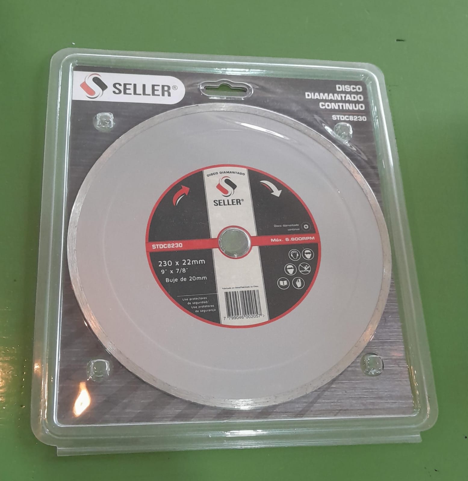 DISCO CORTE CONTINUO SELLER 230mm