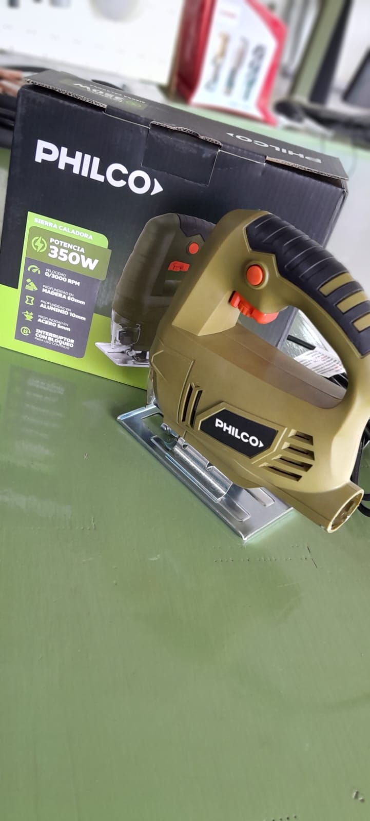 SIERRA CALADORA ELECTRICA PHILCO 350W