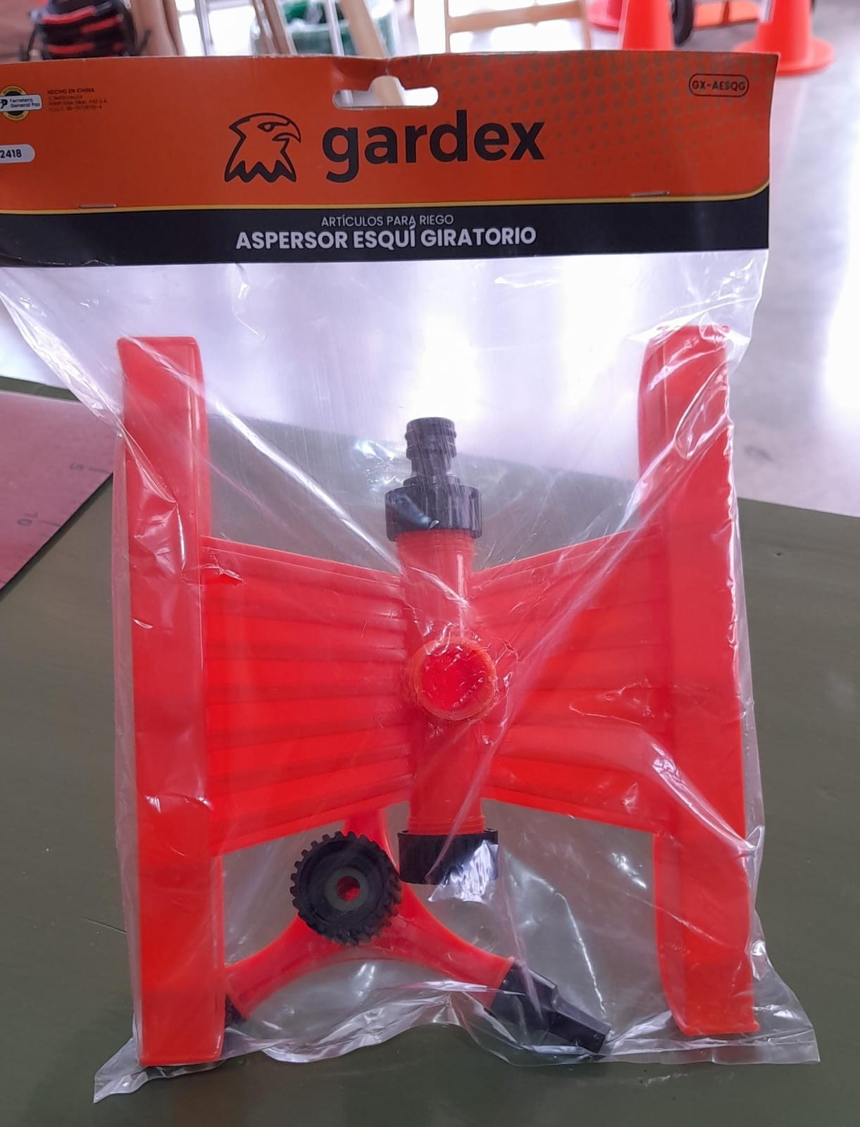 ASPERSOR RIEGO ESQUI GIRATORIO GARDEX