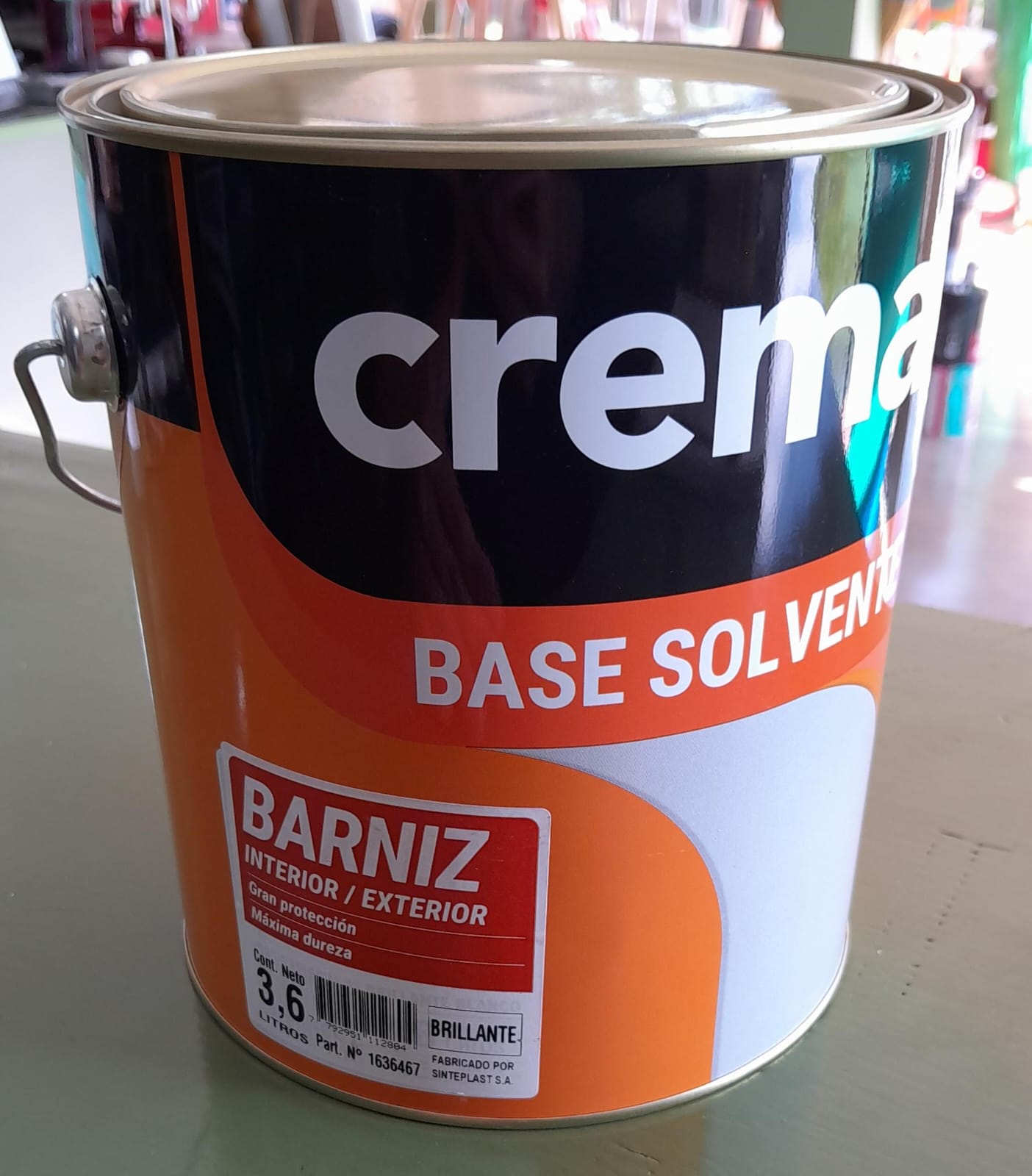 BARNIZ SINTETICO BRILANTE CREMAR 3.6LT