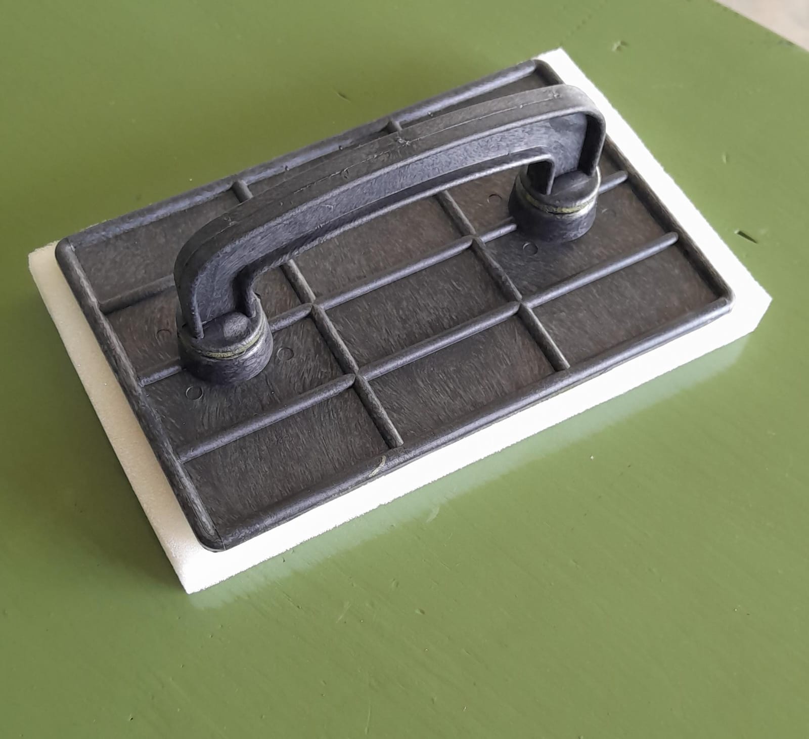 FRATACHO PLASTICO GOMA ESPUMA 12X20cm