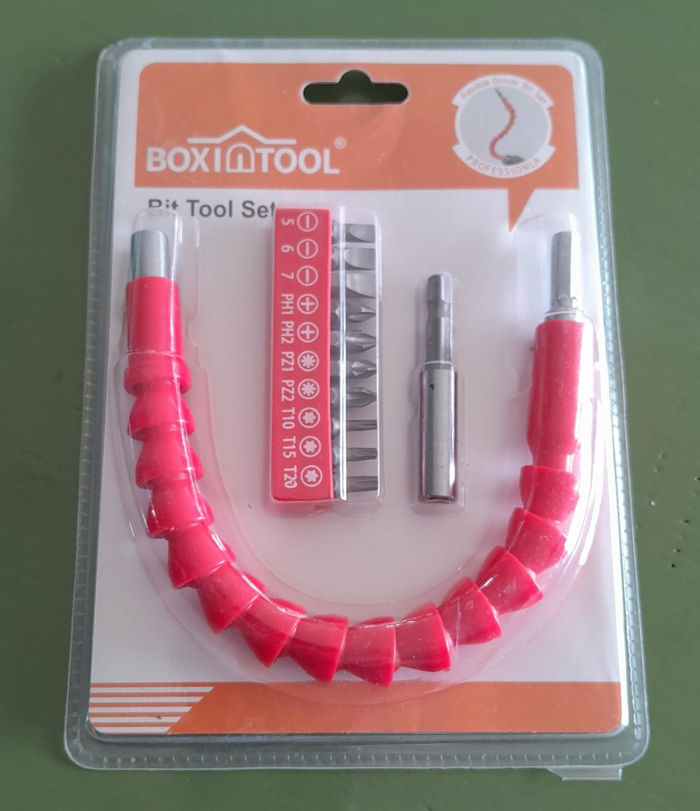 FLEXIBLE P/TALADRO C/ACCESORIOS