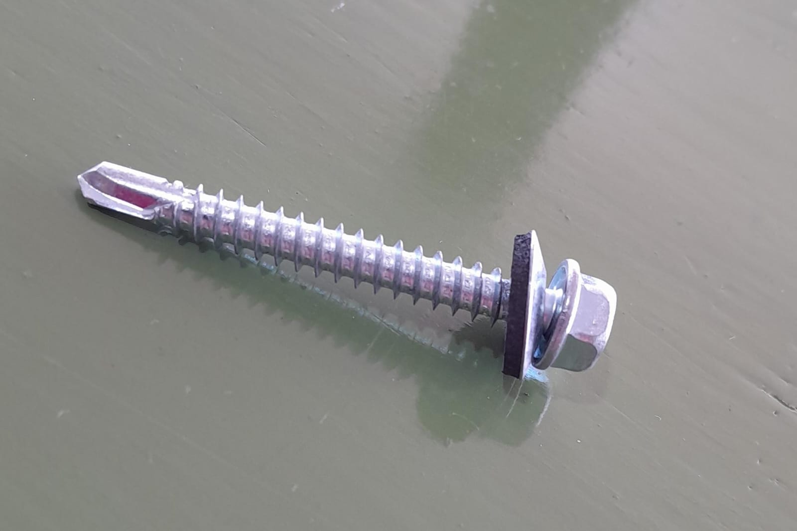 TORNILLO AUTOP. P/MECHA T2 C/ARAND. CH-CH 14X2 1/2"