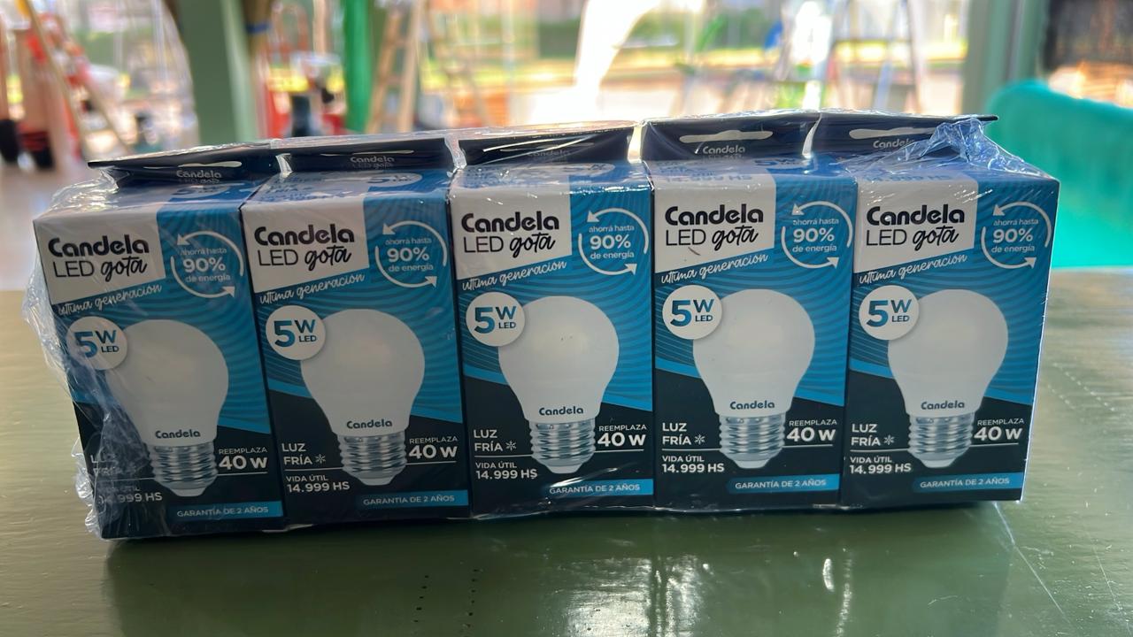 LAMPARA LED CANDELA FRIA  5W