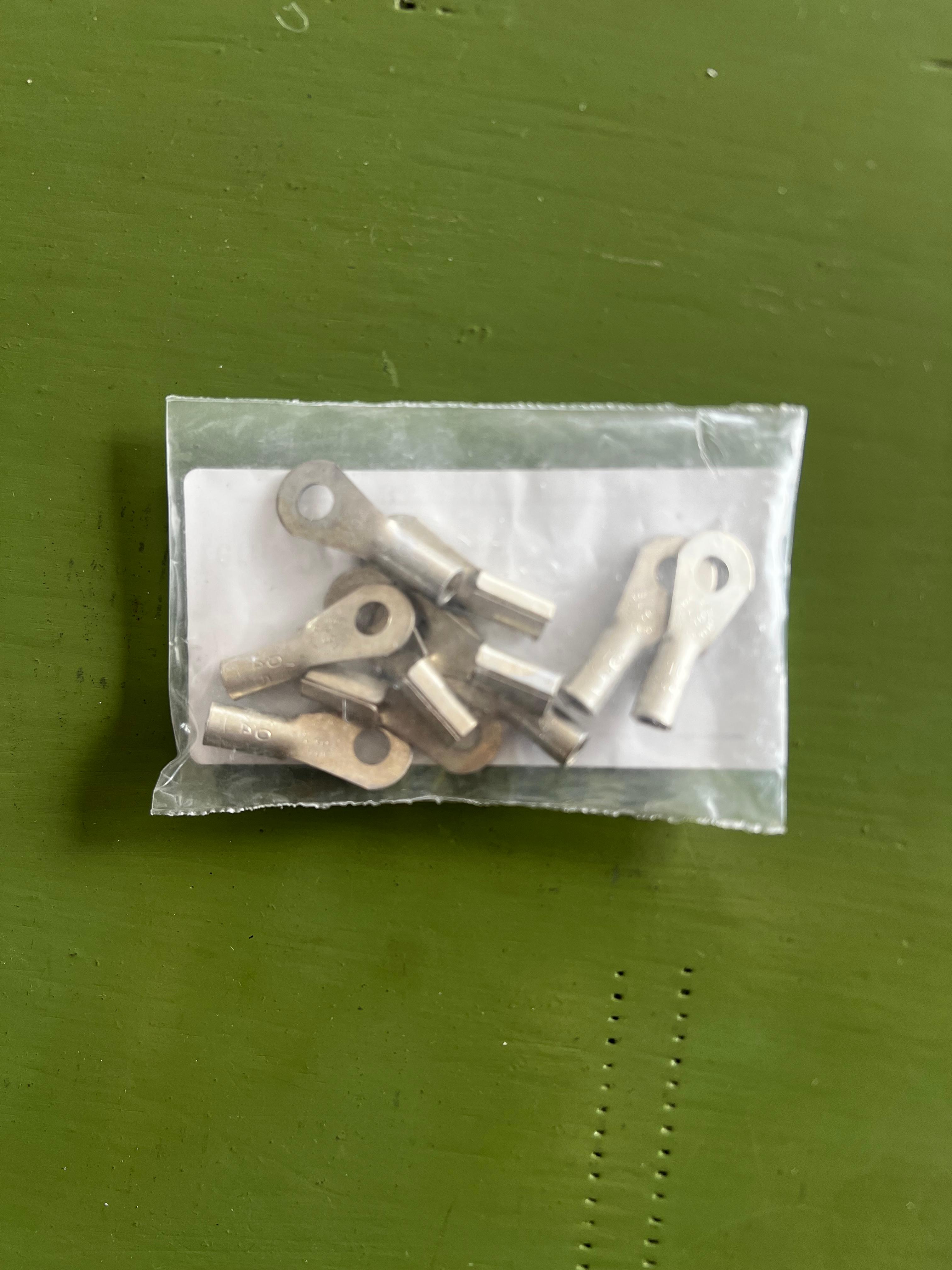 TERMINAL DE COBRE ESTAÑADO 10 MM