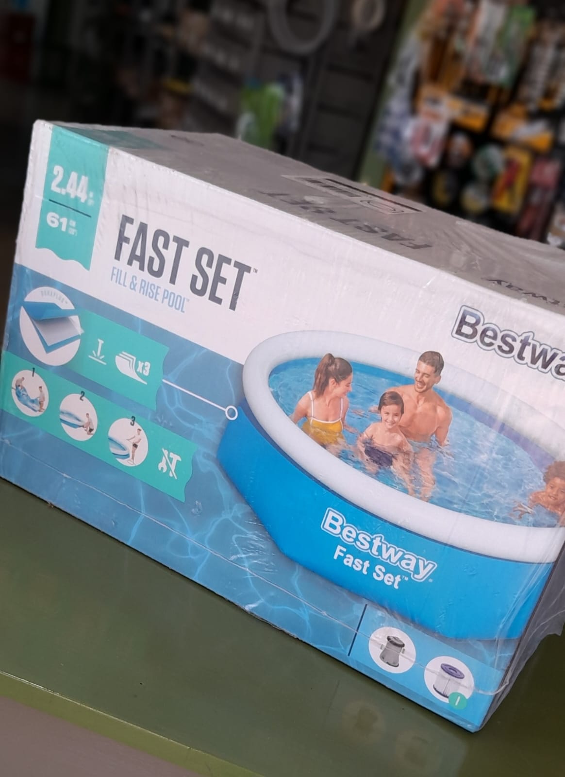 PILETA REDONDA LONA BESTWAY 1880Lt