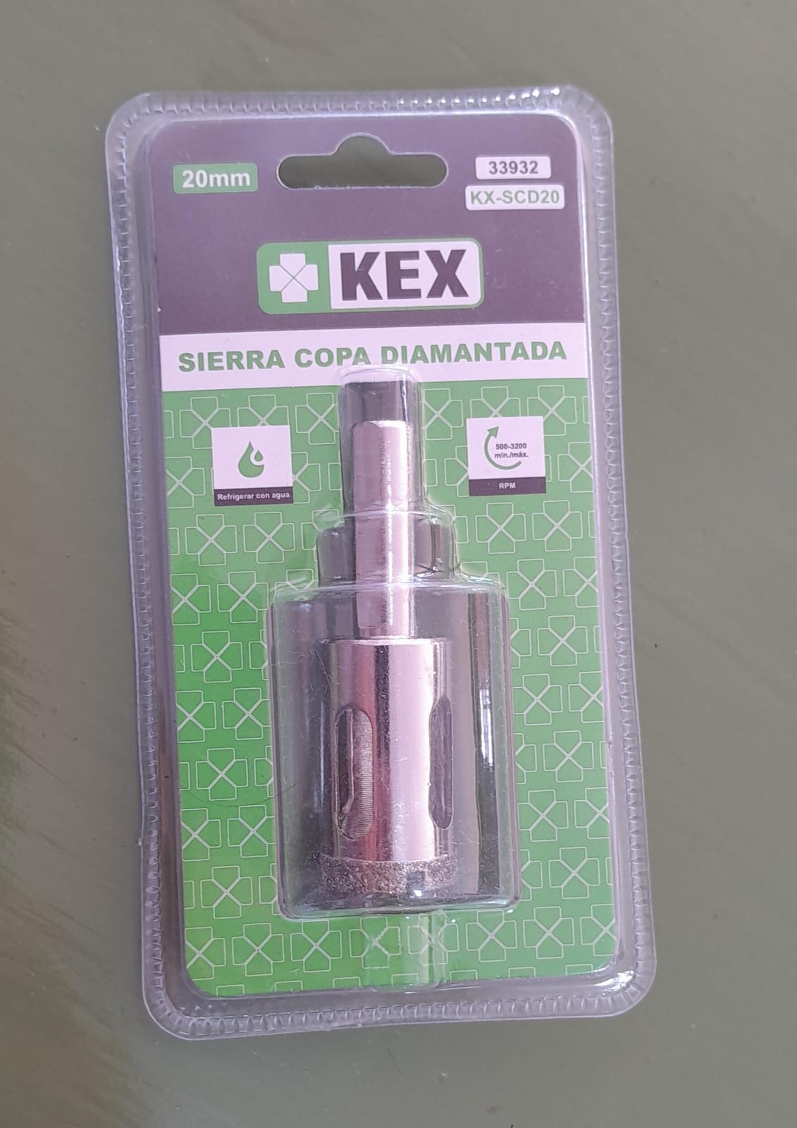 SIERRA COPA DIAMANTADA KEX 22mm