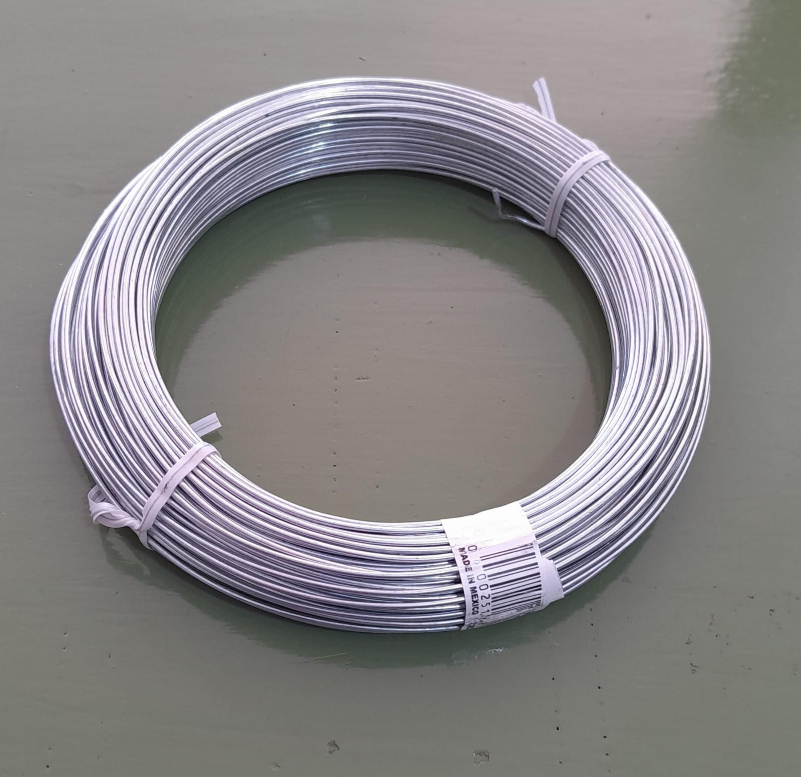 ALAMBRE GALVANIZADO Nº20 X 1KG