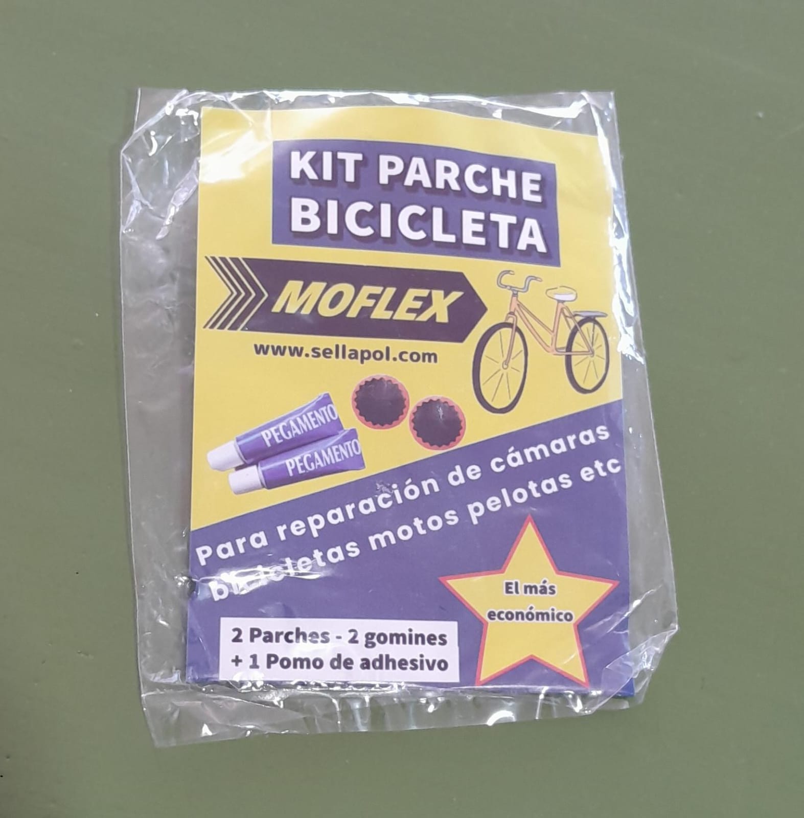 KIT PARCHE BICICLETA ECON.