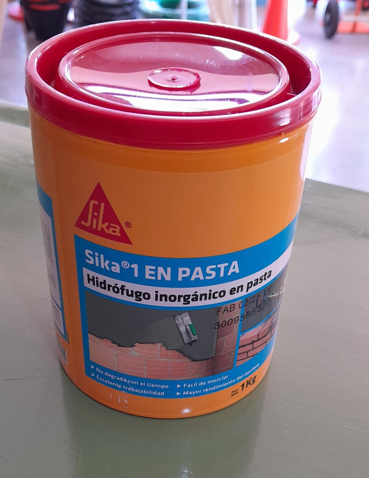 HIDROFUGO EN PASTA SIKA 1KG