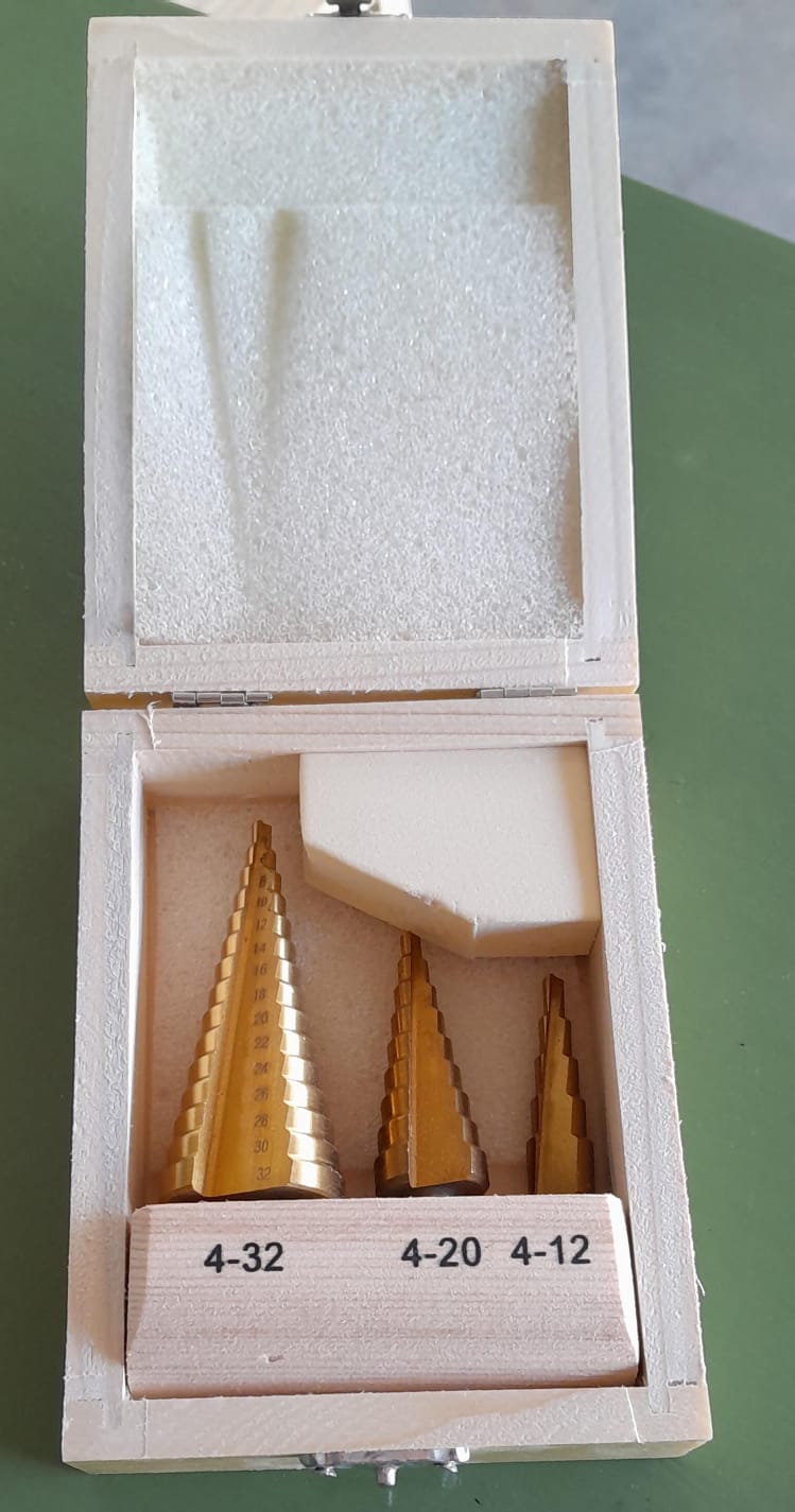 MECHA ESCALONADA BAÑO DE TITANIO 4-20mm