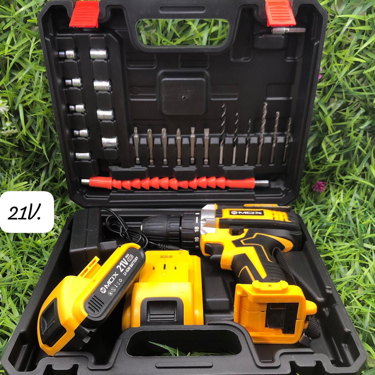 TALADRO ATORNILLADOR A BATERIA MOX 21V