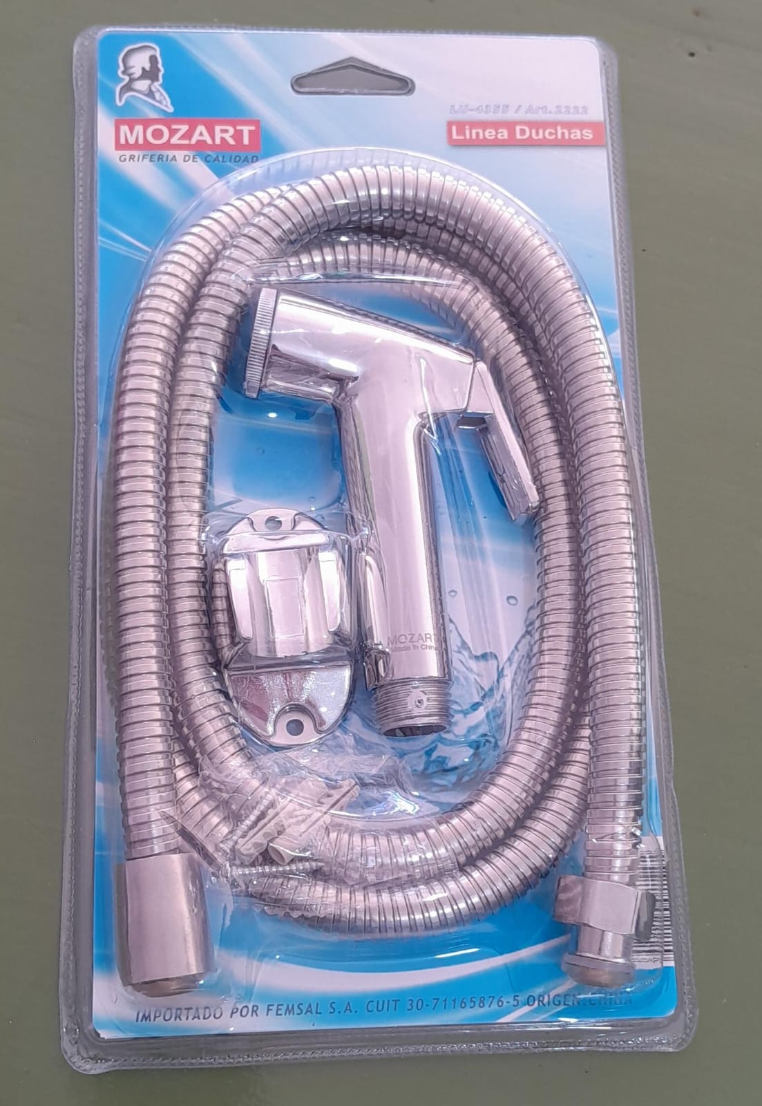 KIT DUCHADOR FLEXIBLE C/GATILLO 1.5MT MOZART