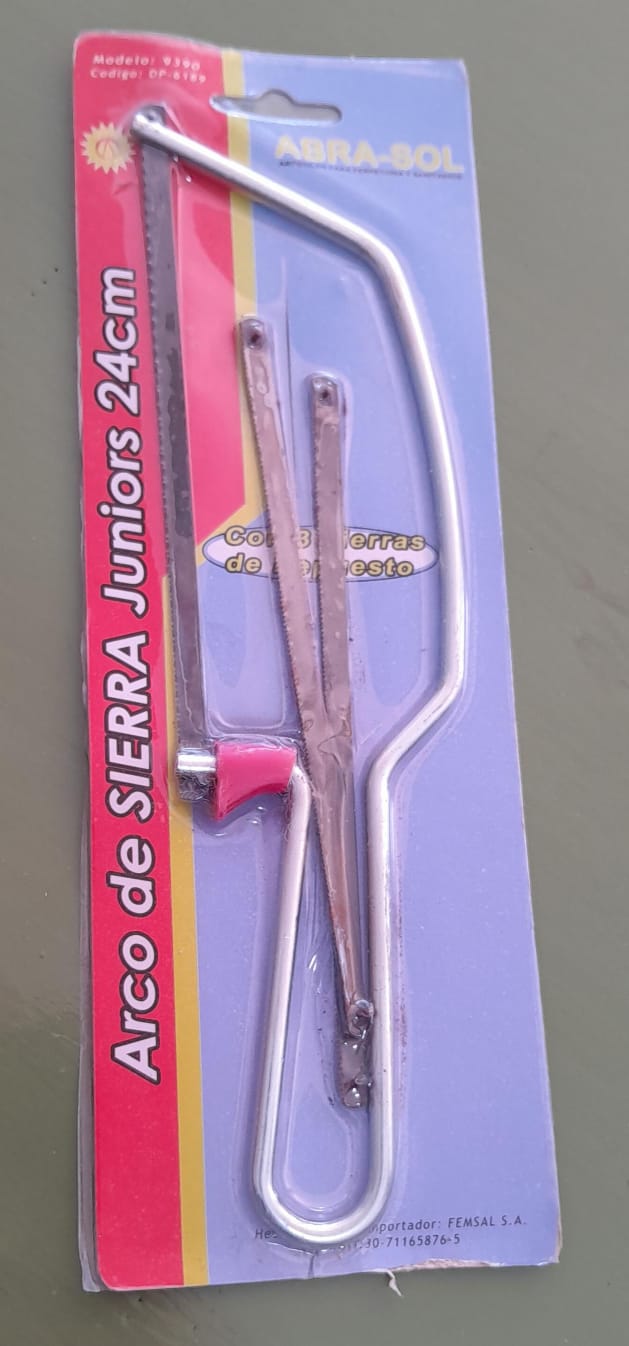 ARCO SIERRA ABRASOL BLISTER C/3 REPUESTOS