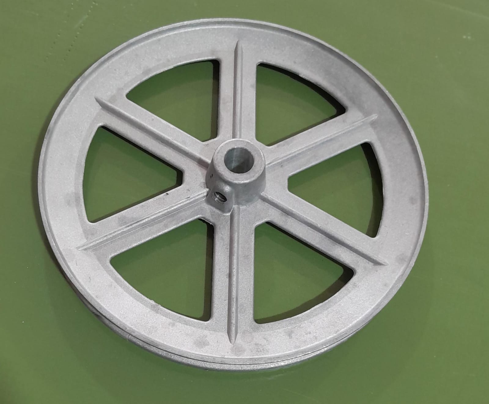 REPUESTO HORMIGONERA POLEA ALUMINIO